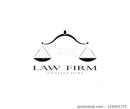 Law firm logo vector 128491775