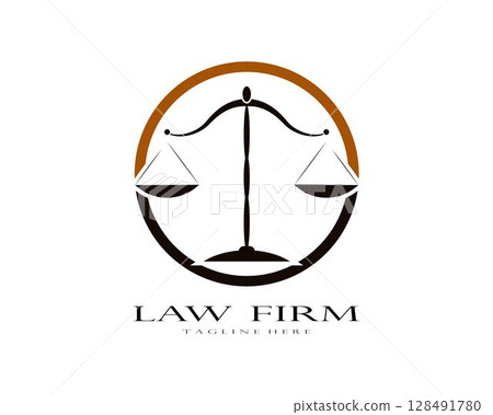 Law firm logo vector Law firm logo vector 128491780