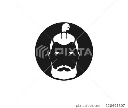 vintage barber shop logo vector 128491807