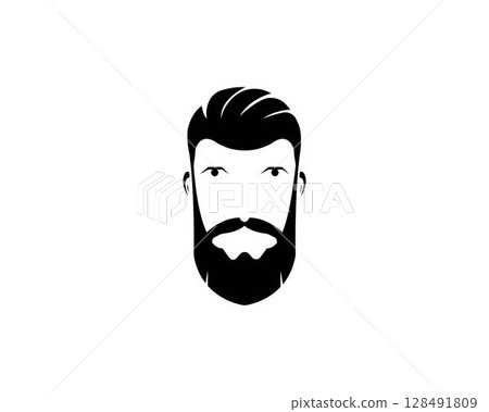 vintage barber shop logo vector 128491809