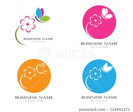 Butterfly Logo Template Butterfly Logo Template 128491871