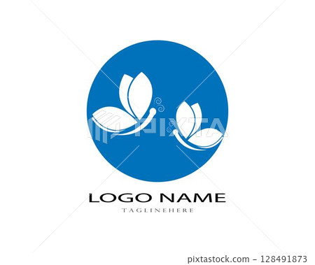 Butterfly Logo Template 128491873