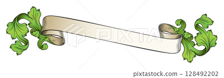 Scroll Crest Heraldic Filigree Pattern Motif Scroll Crest Heraldic Filigree Pattern Motif 128492202