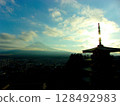 新倉山淺間公園和富士山 128492983