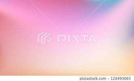 Light pink gradient iridescent background. Rainbow colored Light pink gradient iridescent background. Rainbow colored 128493065