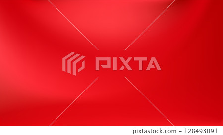 Elegant red gradient. Light and shadow blurred, flowing effect. 128493091