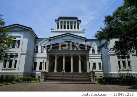 大倉山紀念館的希臘式建築，正面照。 6月740日，橫濱大倉山紀念館 128493238