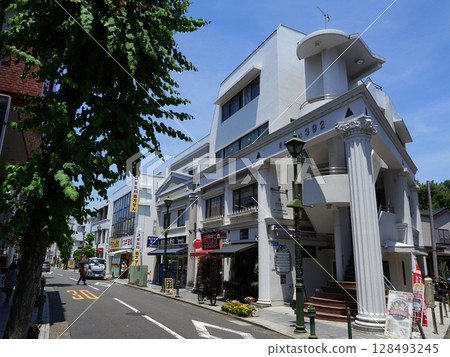 希臘式建築商店街，月橫濱747大倉山榆樹街，希臘式建築商店街 128493245
