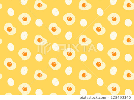 蠟筆風格蛋紋 Shiratama 128493340