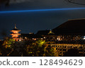 Kiyomizu-dera lit up 128494629
