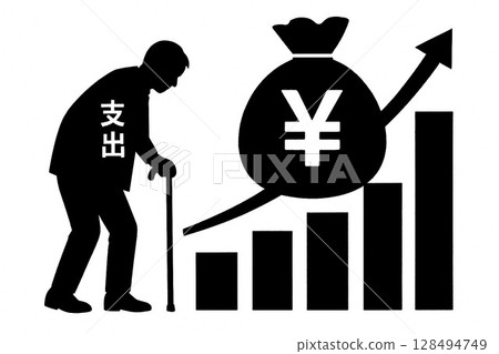 Increasing economic burden on the elderly Increasing economic burden on the elderly 128494749