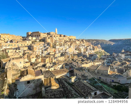 World Heritage Site in Southern Italy: The Sassi of Matera World Heritage Site in Southern Italy: The Sassi of Matera 128494956