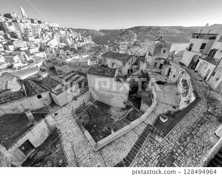 義大利南部的世界遺產:馬泰拉的薩西 義大利南部的世界遺產:馬泰拉的薩西 128494964