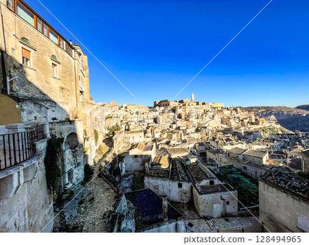義大利南部的世界遺產:馬泰拉的薩西 義大利南部的世界遺產:馬泰拉的薩西 128494965
