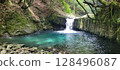 Beautiful shiraito waterfall 128496087