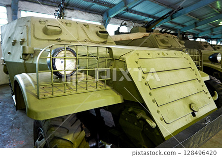 Soviet armored personnel carrier BTR-152 Soviet armored personnel carrier BTR-152 128496420