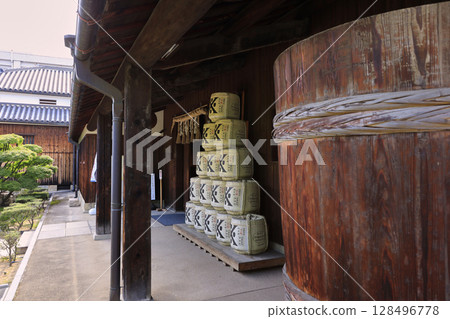 Sake breweries in Kobe Nada Gogo Sake breweries in Kobe Nada Gogo 128496778