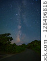Countryside night and the Milky Way 128496816