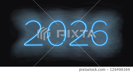 2026 and decorative snowflakes 2026 and decorative snowflakes 128498169