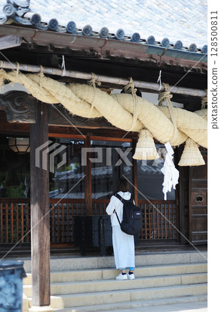 岡山縣倉敷市阿智神社 128500811