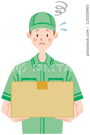 Troublesome delivery person, absence, redelivery 128500965