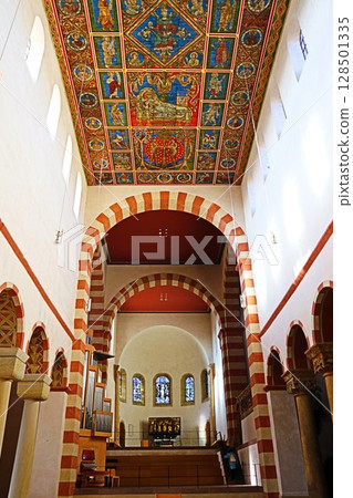 St. Michael's Cathedral in Hildesheim, Germany 128501335