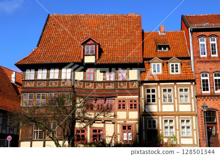德國希爾德斯海姆老城區 德國希爾德斯海姆老城區 128501344