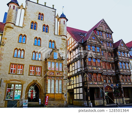 Tempelhaus in Hildesheim, Germany 128501364