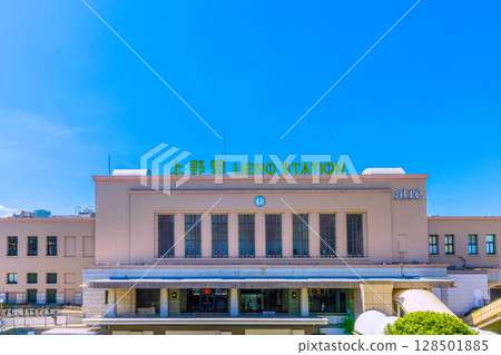 Tokyo cityscape in Japan Seeing Ueno Station etc. 128501885