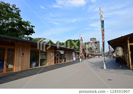 岐阜常樂市：集餐廳、商店於一體的商業設施 128501907