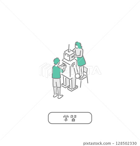 教師學習/插圖 128502330