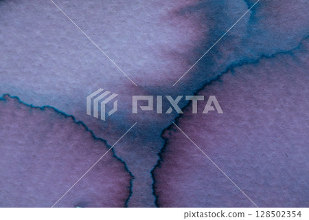 Colorful ink patterns create a vibrant abstract design on textured paper background Colorful ink patterns create a vibrant abstract design on textured paper background 128502354