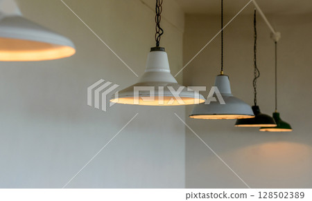 Stylish industrial style lights and lampshades Stylish industrial style lights and lampshades 128502389