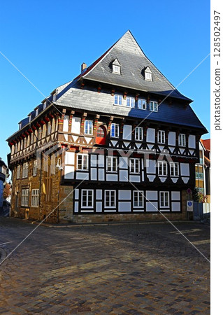 Old town of Goslar, Germany Old town of Goslar, Germany 128502497