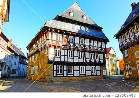 德國戈斯拉爾老城區 德國戈斯拉爾老城區 128502498