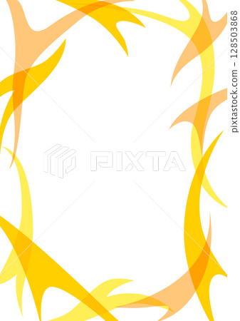 Yellow streamlined background illustration vertical Yellow streamlined background illustration vertical 128503868