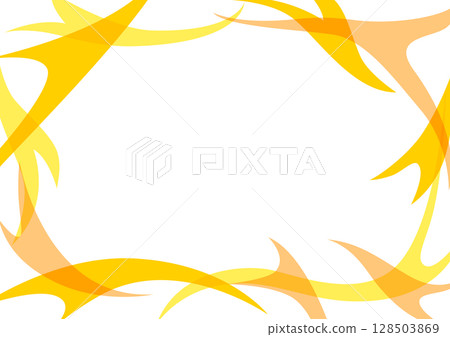 黃色流線型背景圖 128503869