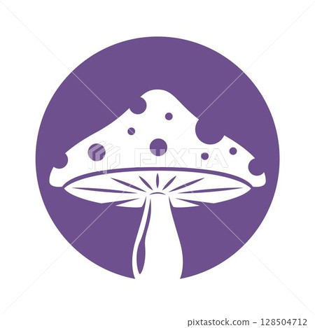 Mushroom logo icon design 128504712