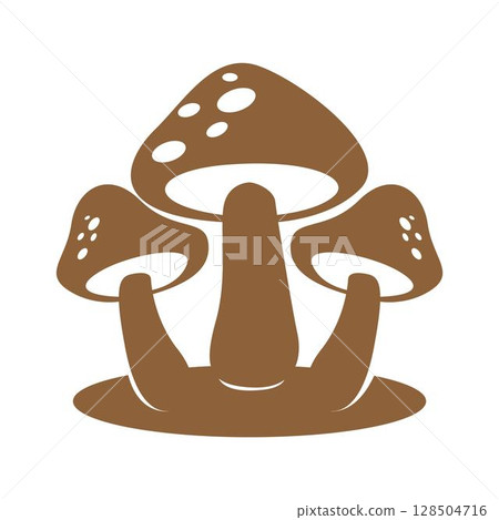 Mushroom logo icon design 128504716