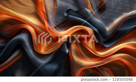 Abstract backgrounds dressed in fabric textures, luxury and sophistication concept 128505098