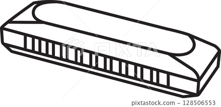 harmonica, oktoberfest, simple black and white icon on isolated background harmonica, oktoberfest, simple black and white icon on isolated background 128506553
