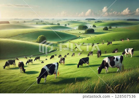 Farm/Holstein Cows 128507536