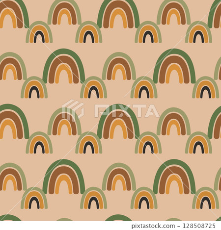 rainbow baby boho seamless pattern rainbow baby boho seamless pattern 128508725