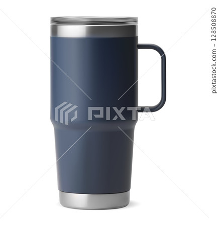 Stainless steel thermal mug for hot tea drink, vacuum Stainless steel thermal mug for hot tea drink, vacuum 128508870