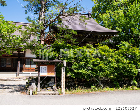 [Shirakawa-go] Walking around the Gassho-style village in summer 128509527