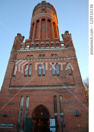 Water tower in Lüneburg, Germany 128510136