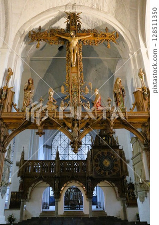 St. Mary's Church in Lübeck, Germany 128511350
