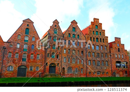 德國呂貝克鹽倉 128511374