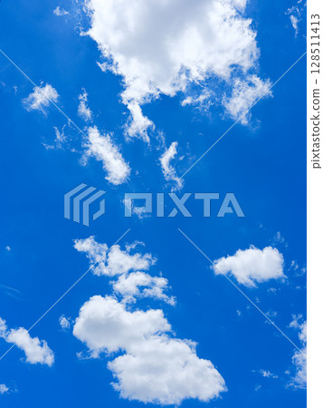 Blue Sky White Cloud Blue Sky White Cloud 128511413
