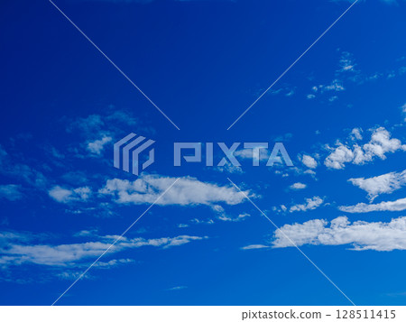 Blue Sky White Cloud Blue Sky White Cloud 128511415